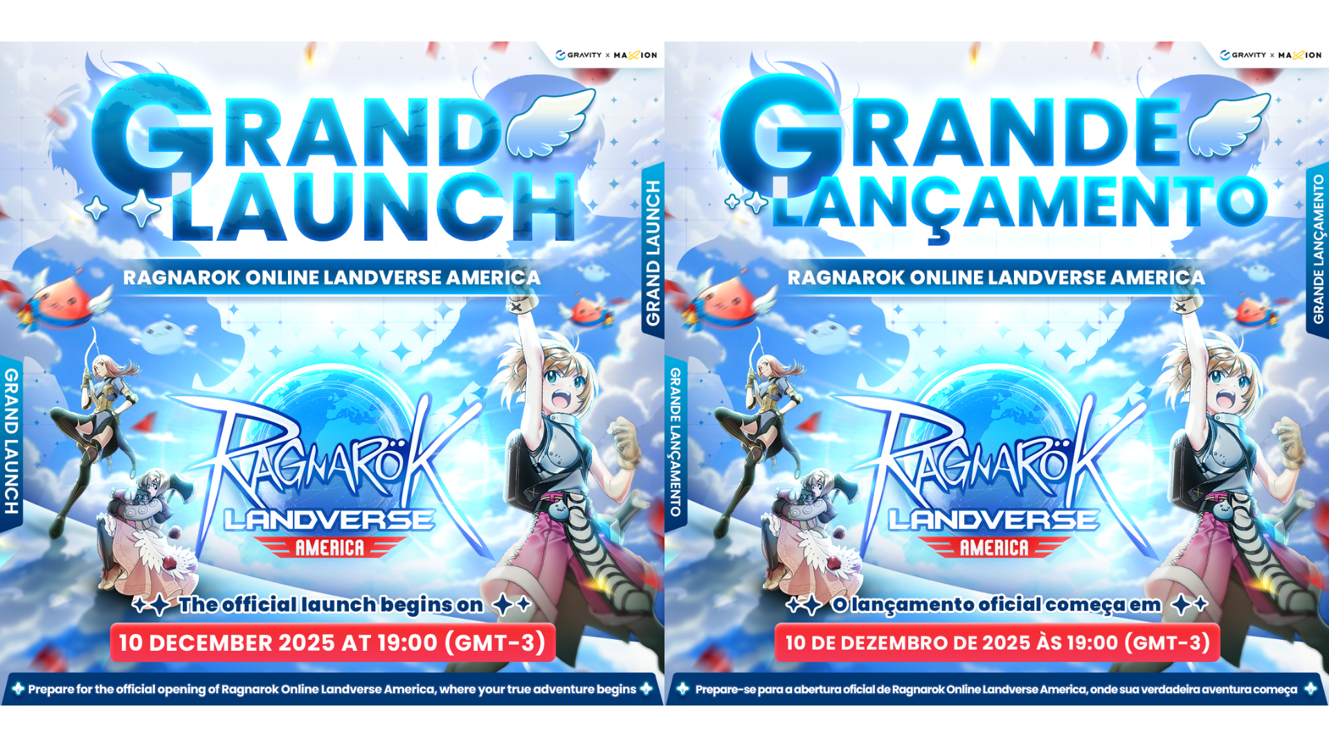 Ragnarok Online Landverse America: Anúncio Oficial do Grand Launch