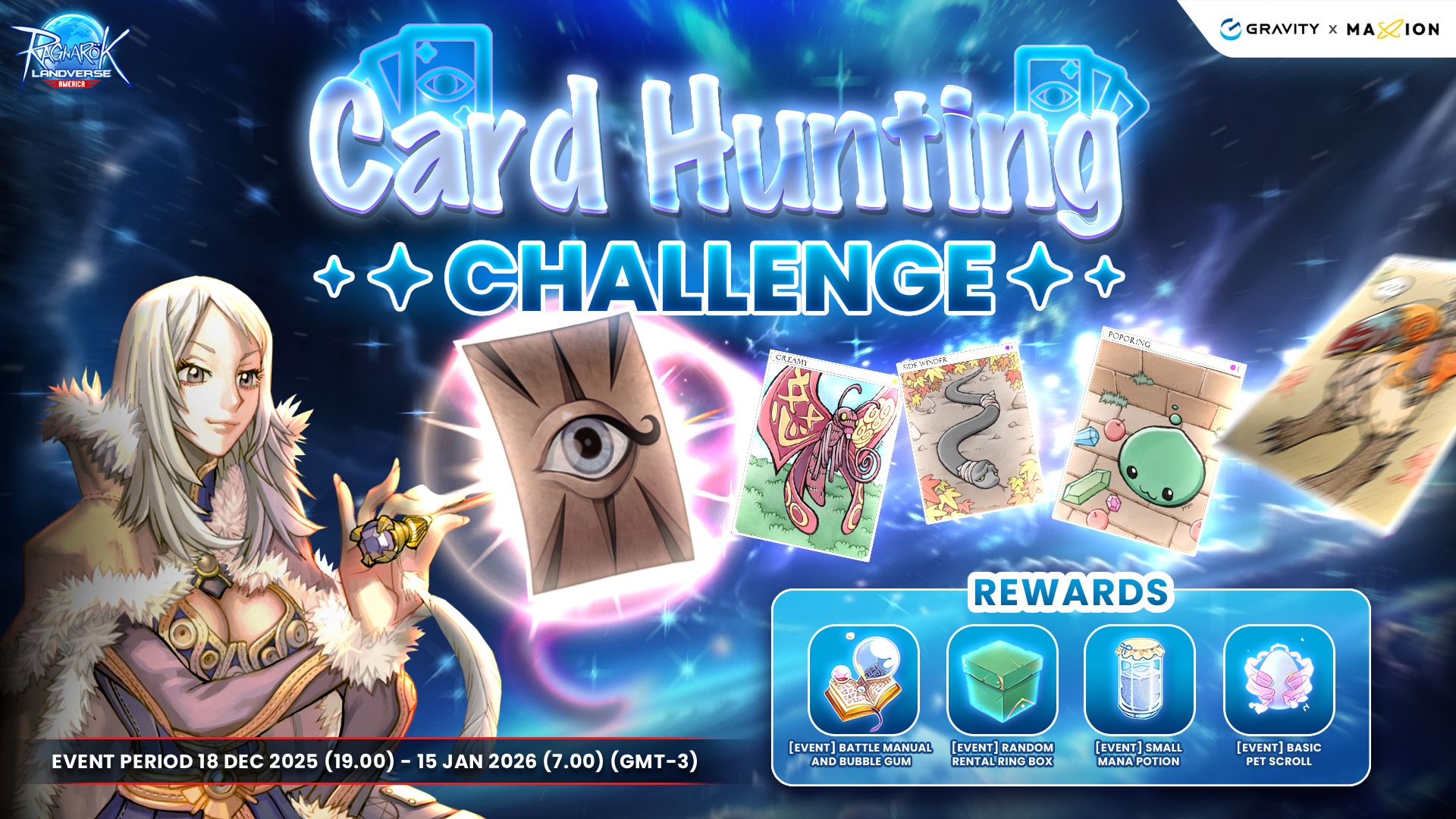 Ragnarok Online Landverse America : Card Hunting Challenge