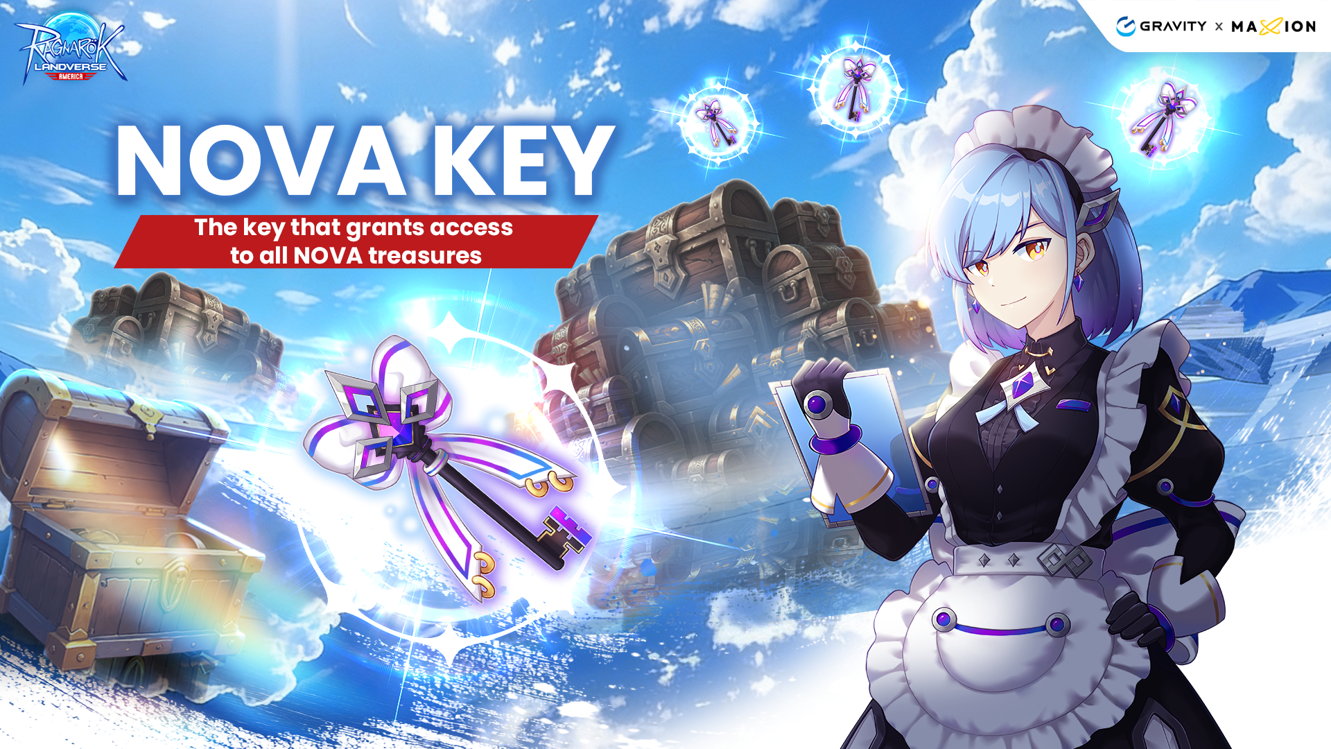 Ragnarok Online Landverse America : NOVA Key System