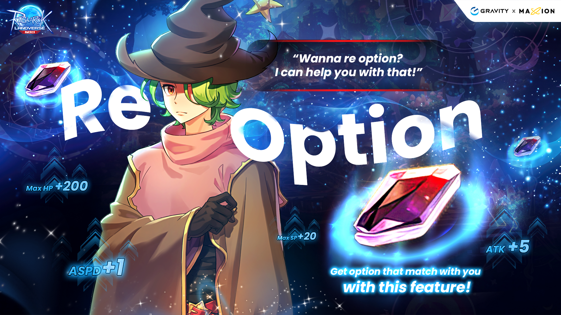 Ragnarok Online Landverse America : Equipment Re-Option