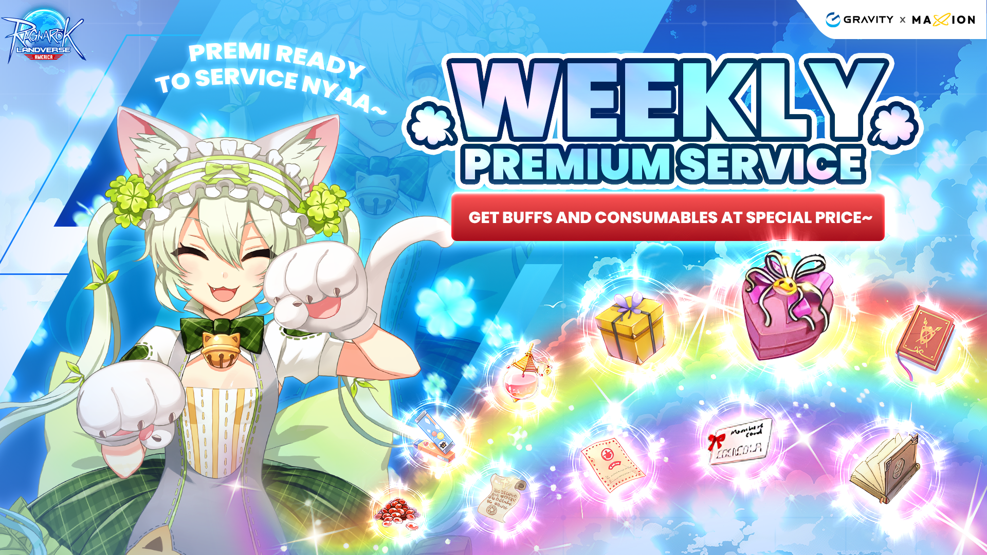 Ragnarok Online Landverse America : Premium Service Box