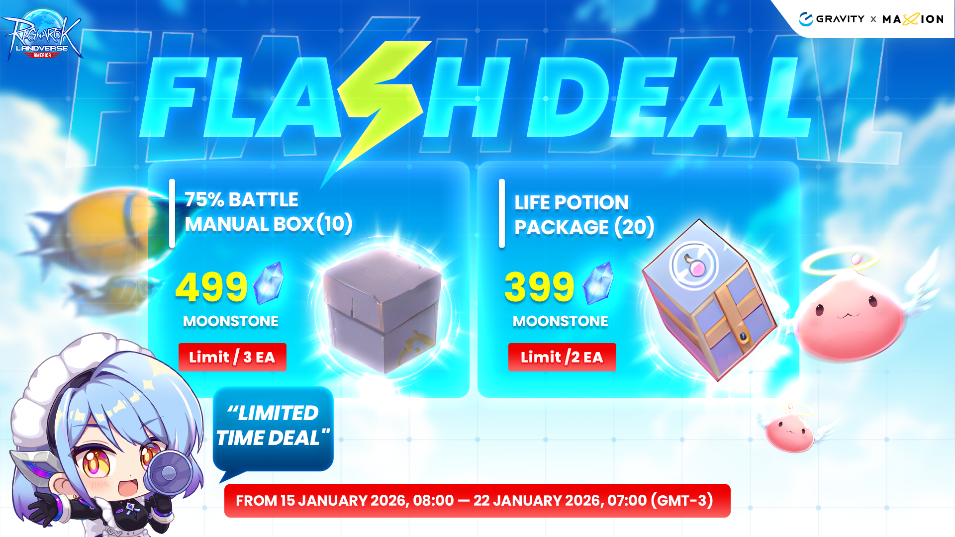 Ragnarok Online Landverse America : FLASH DEAL #4