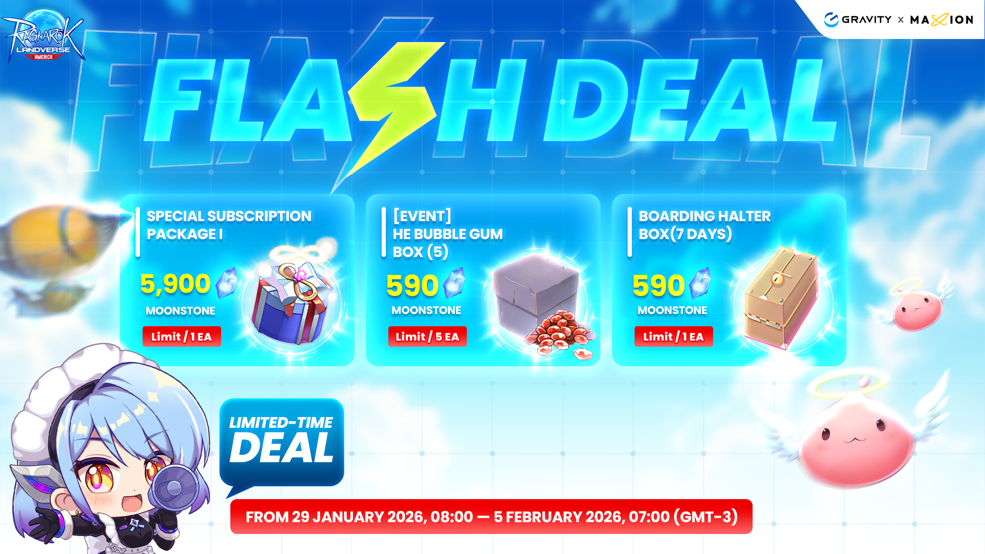 Ragnarok Online Landverse America : Flash Deal #6