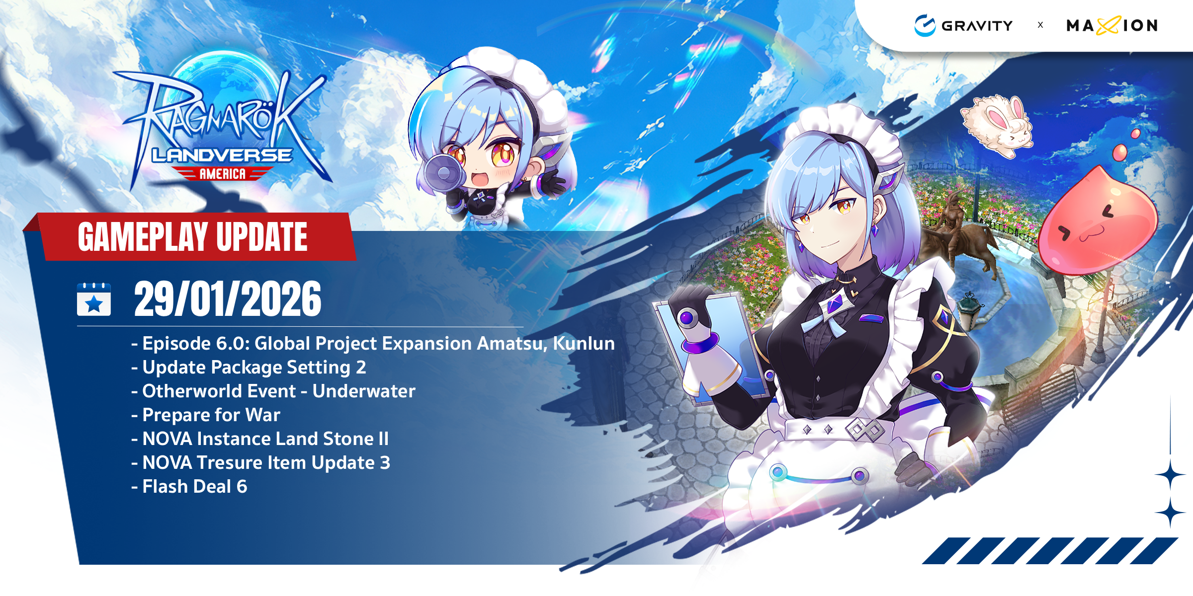 Ragnarok Online Landverse America : GAMEPLAY UPDATE 29/1/2026