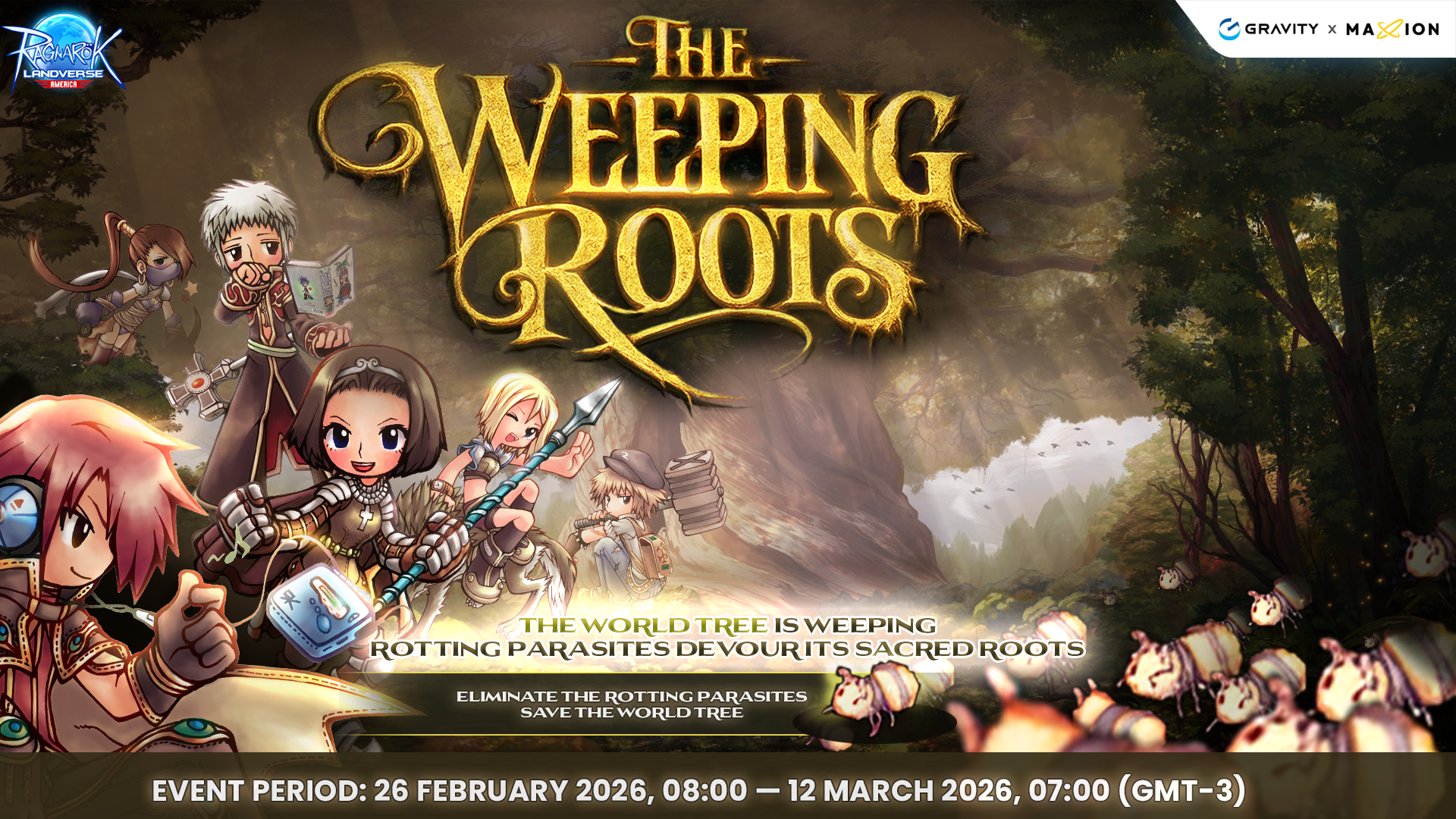 Ragnarok Online Landverse America : The Weeping Roots