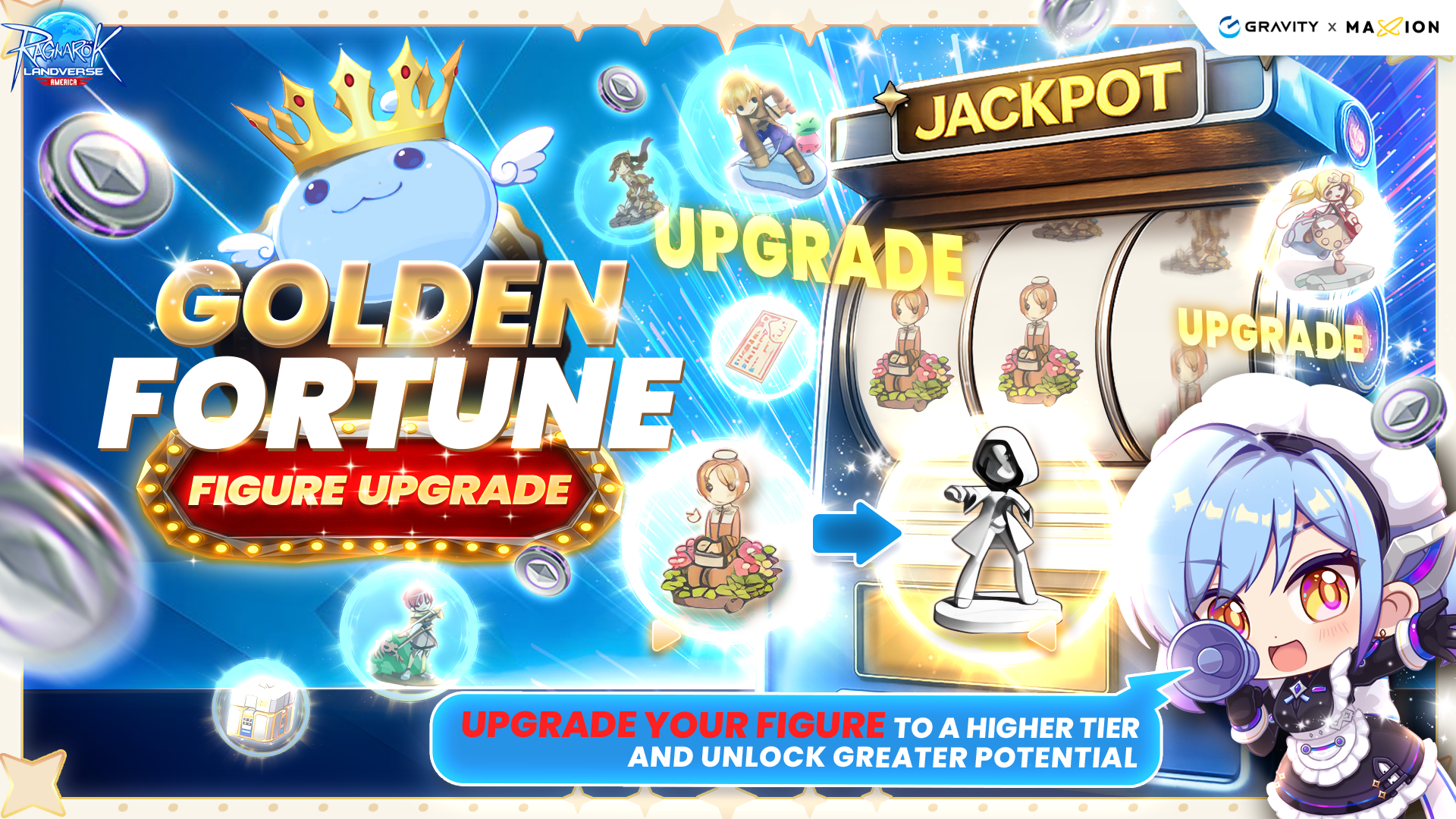 Ragnarok Online Landverse America : Golden Fortune Figure Upgrade