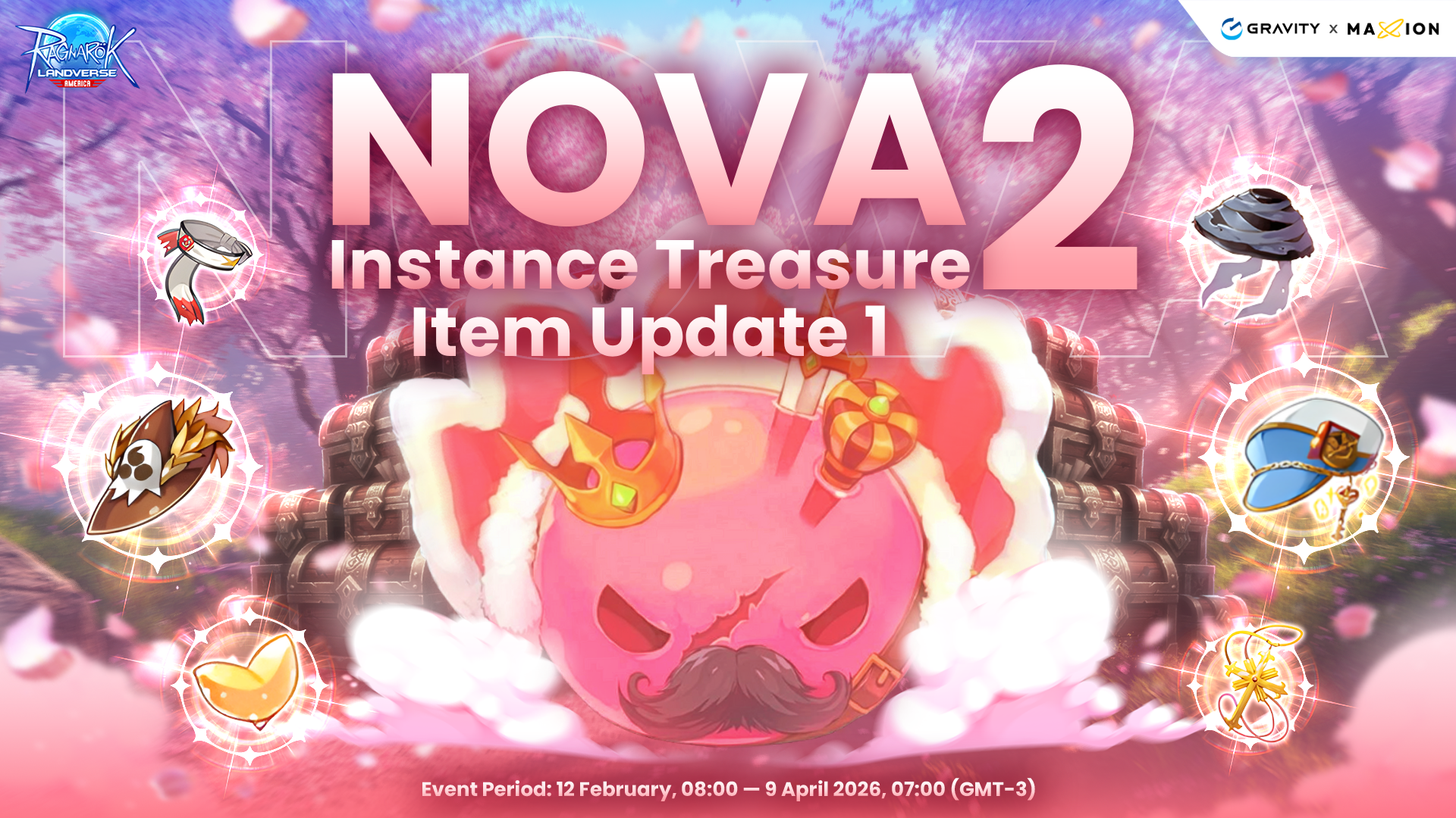 Ragnarok Online Landverse America : NOVA Instance Treasure 2 Item Update 1