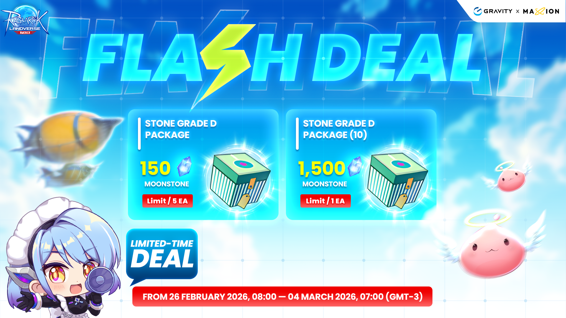 Ragnarok Online Landverse America : Flash Deal 10