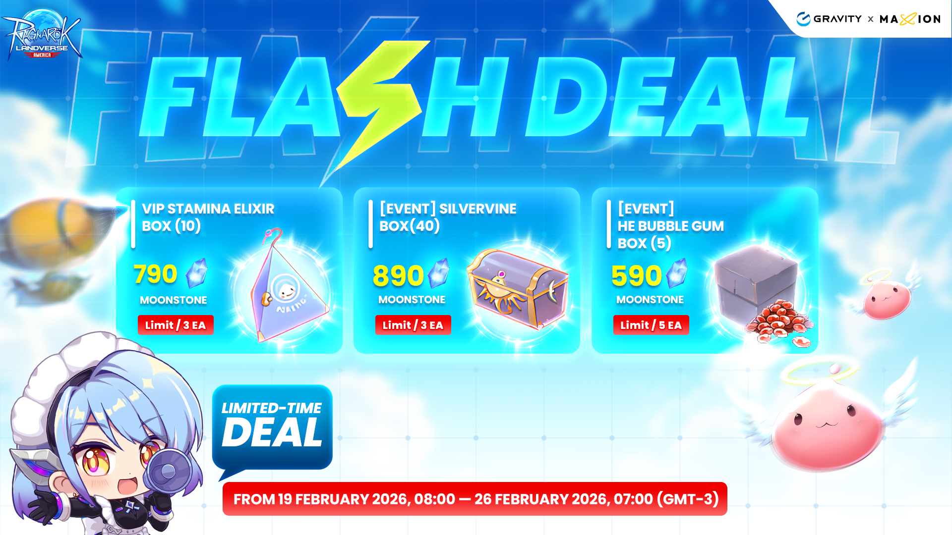 Ragnarok Online Landverse America : Flash Deal 9