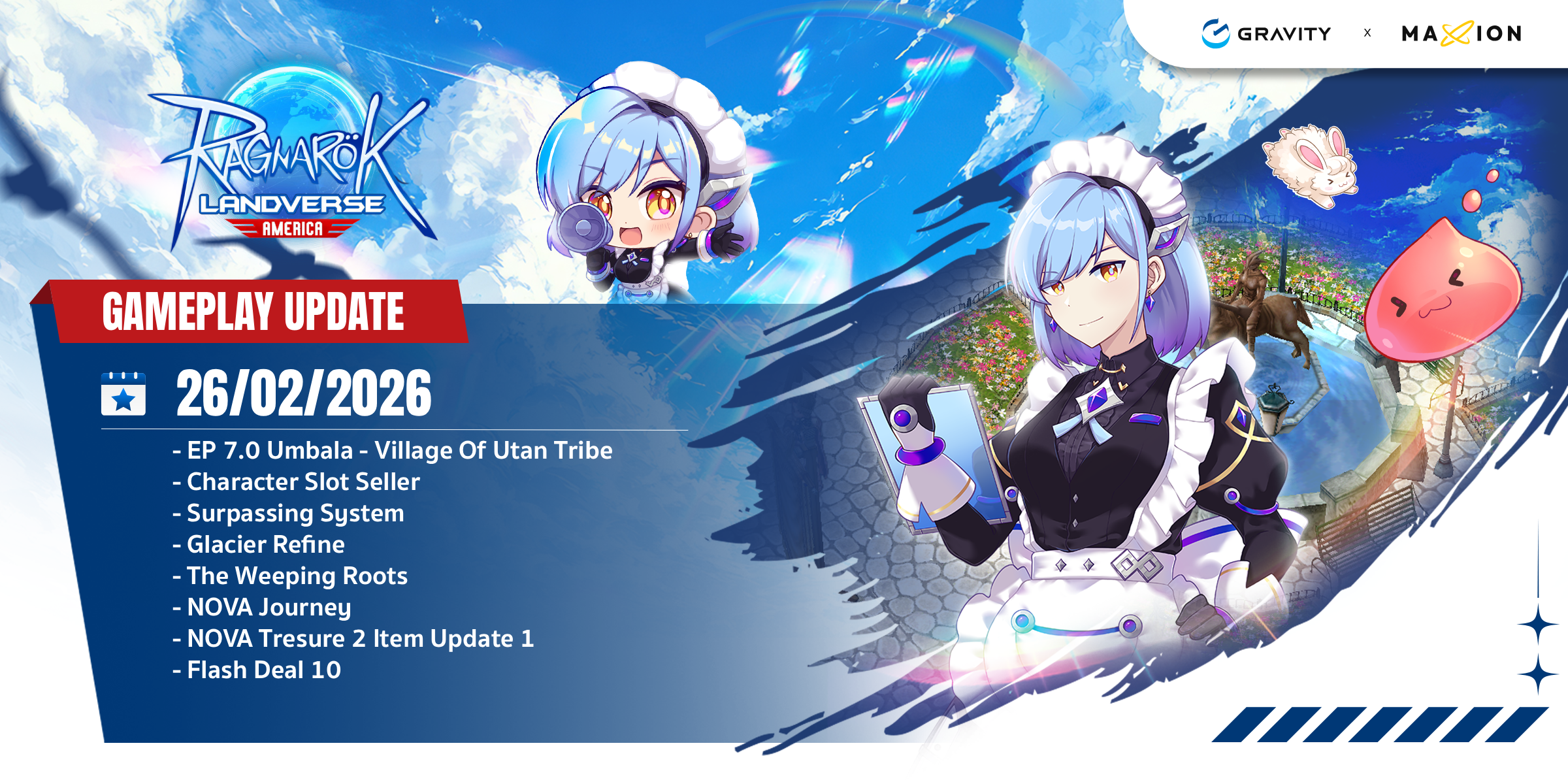 Ragnarok Online Landverse America : GAMEPLAY UPDATE 26/02/2026