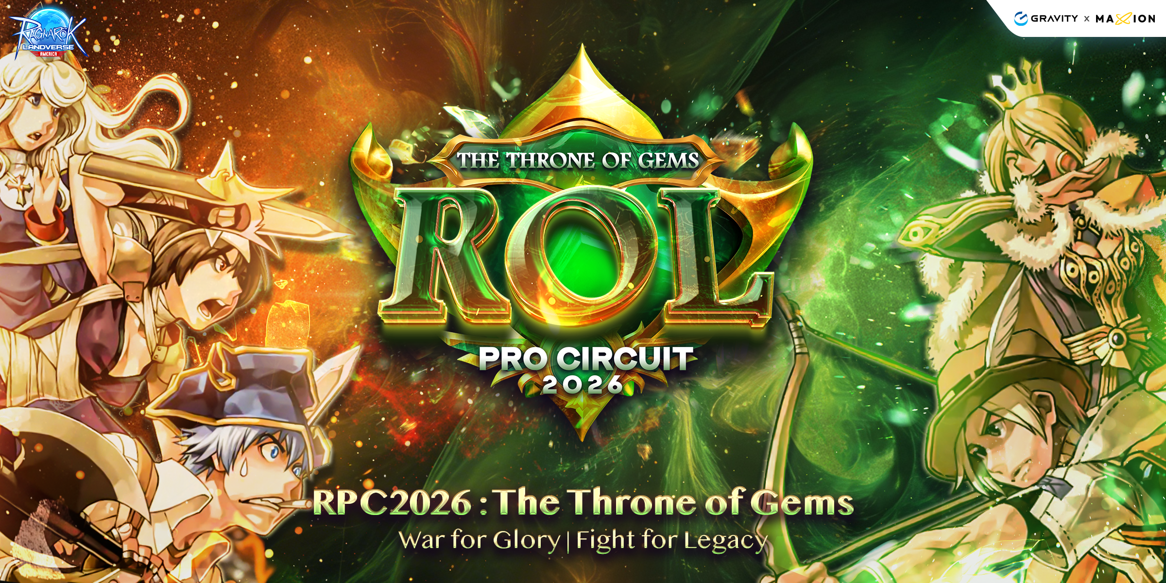 Ragnarok Online Landverse America : ROL Pro Circuit 2026 – The Throne of Gems (America)