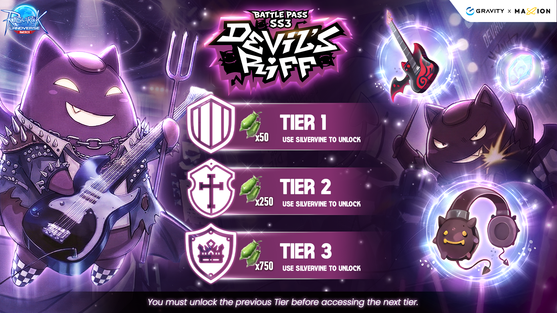 Ragnarok Online Landverse America : Battle Pass SS3: Devil’s Riff