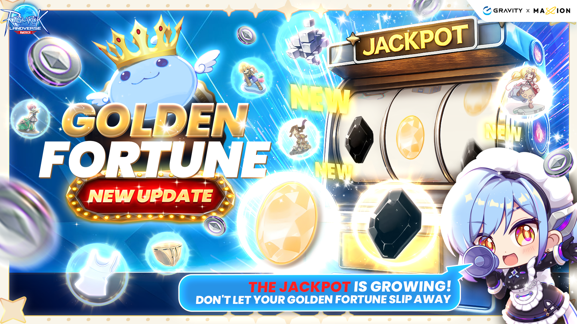 Ragnarok Online Landverse America : Golden Fortune Update 05 Mar 2026