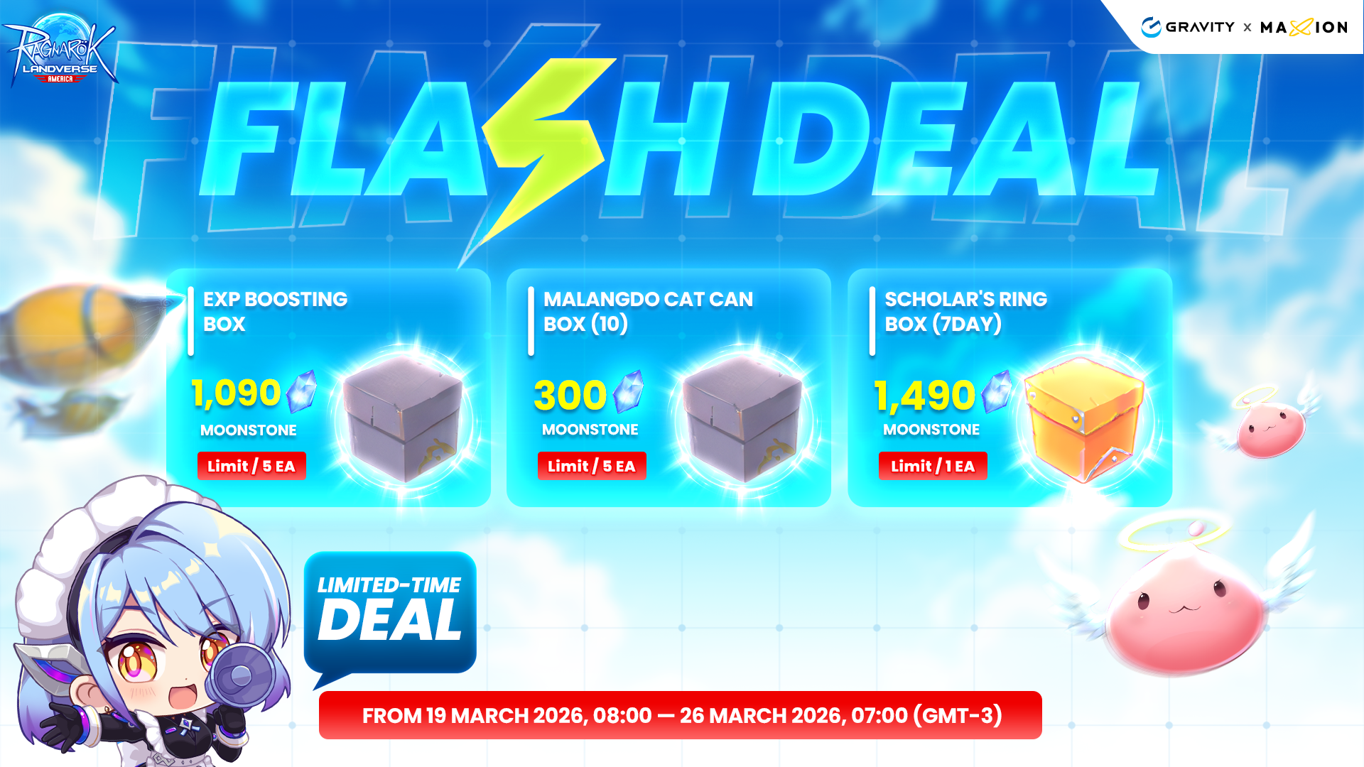 Ragnarok Online Landverse America : Flash Deal 11