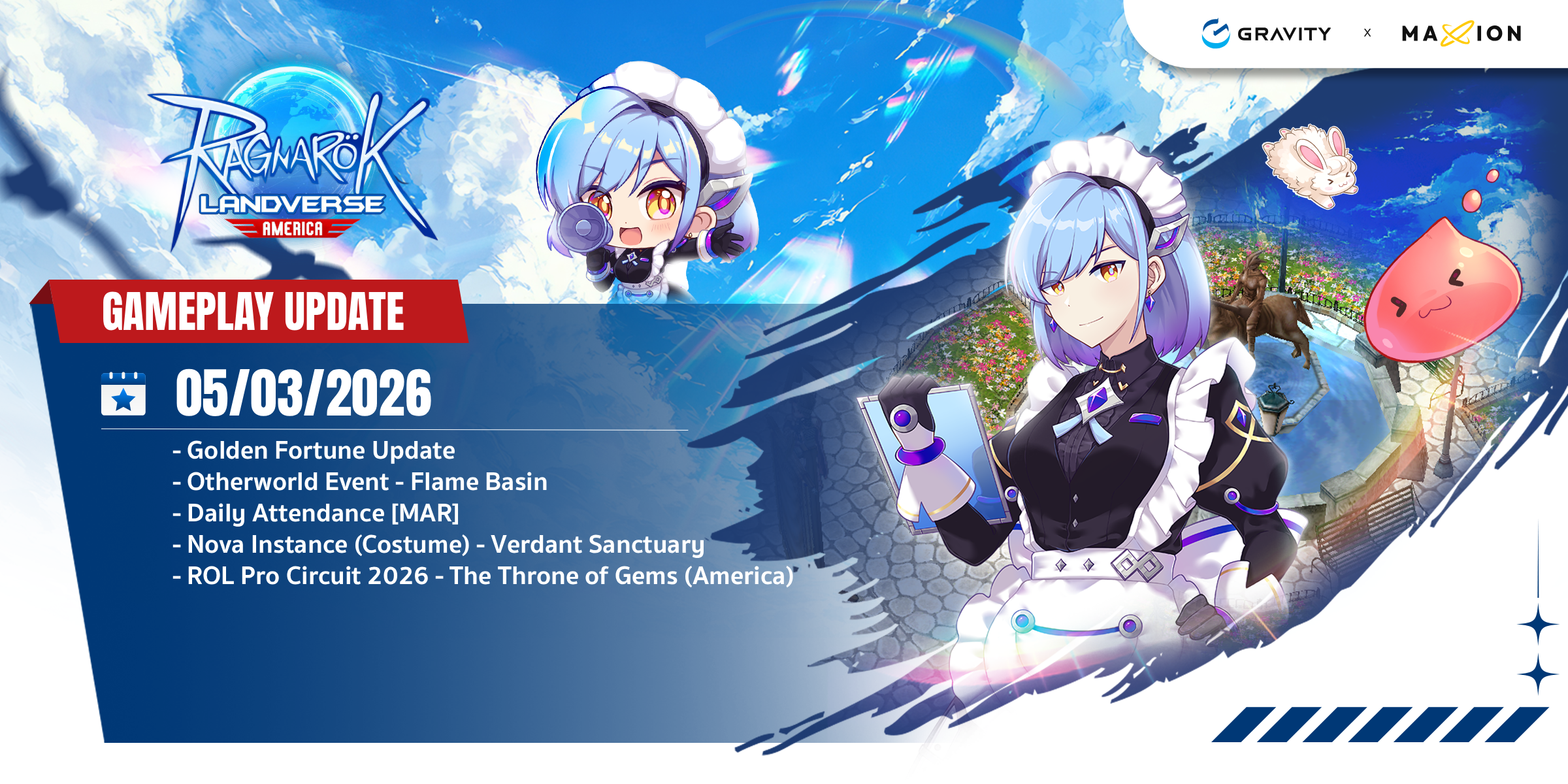 Ragnarok Online Landverse America : GAMEPLAY UPDATE 05/03/2026