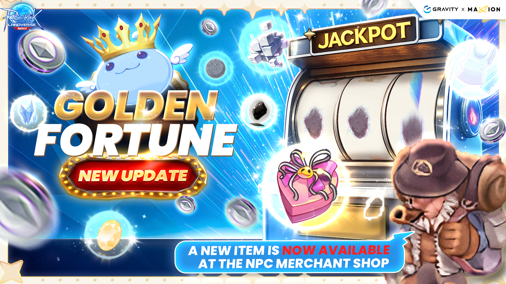 Ragnarok Online Landverse America : Golden Fortune Update 9 APR 2026