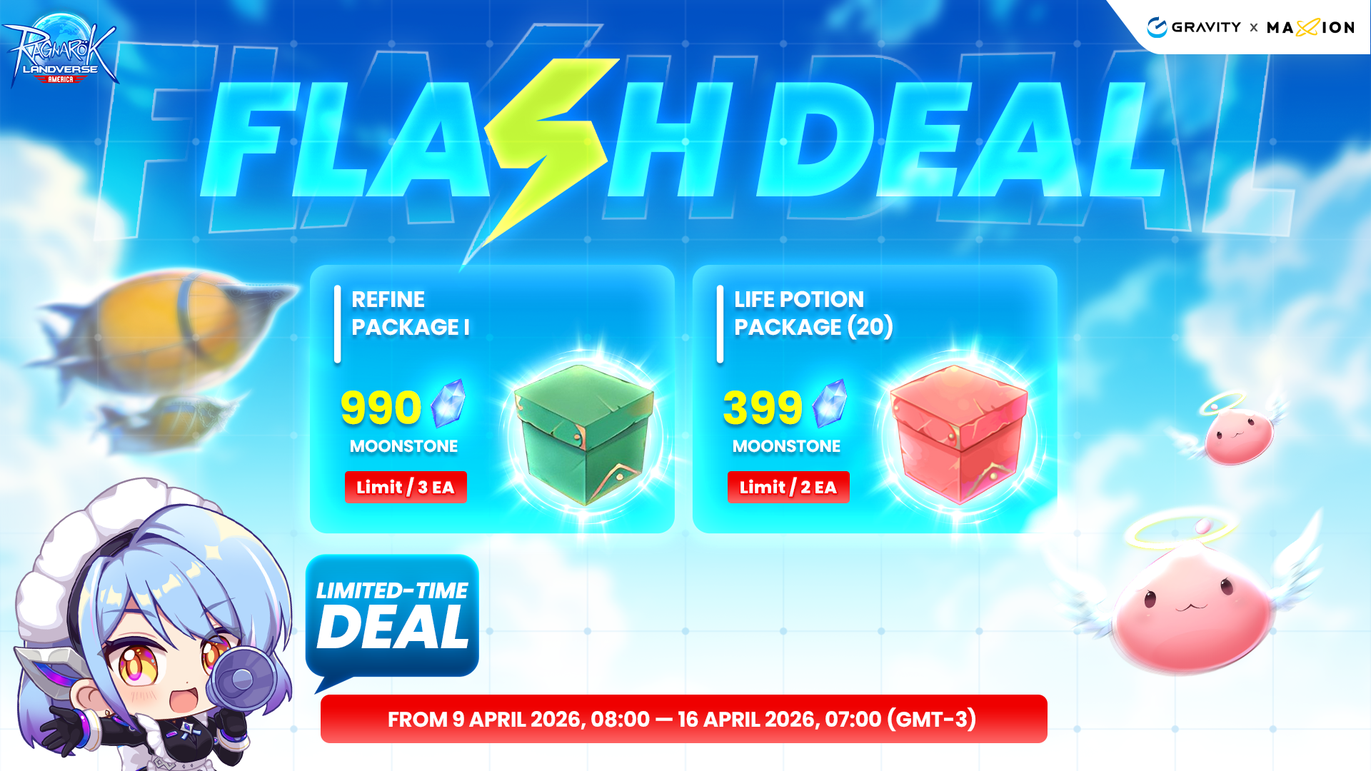 Ragnarok Online Landverse America : Flash Deal 13