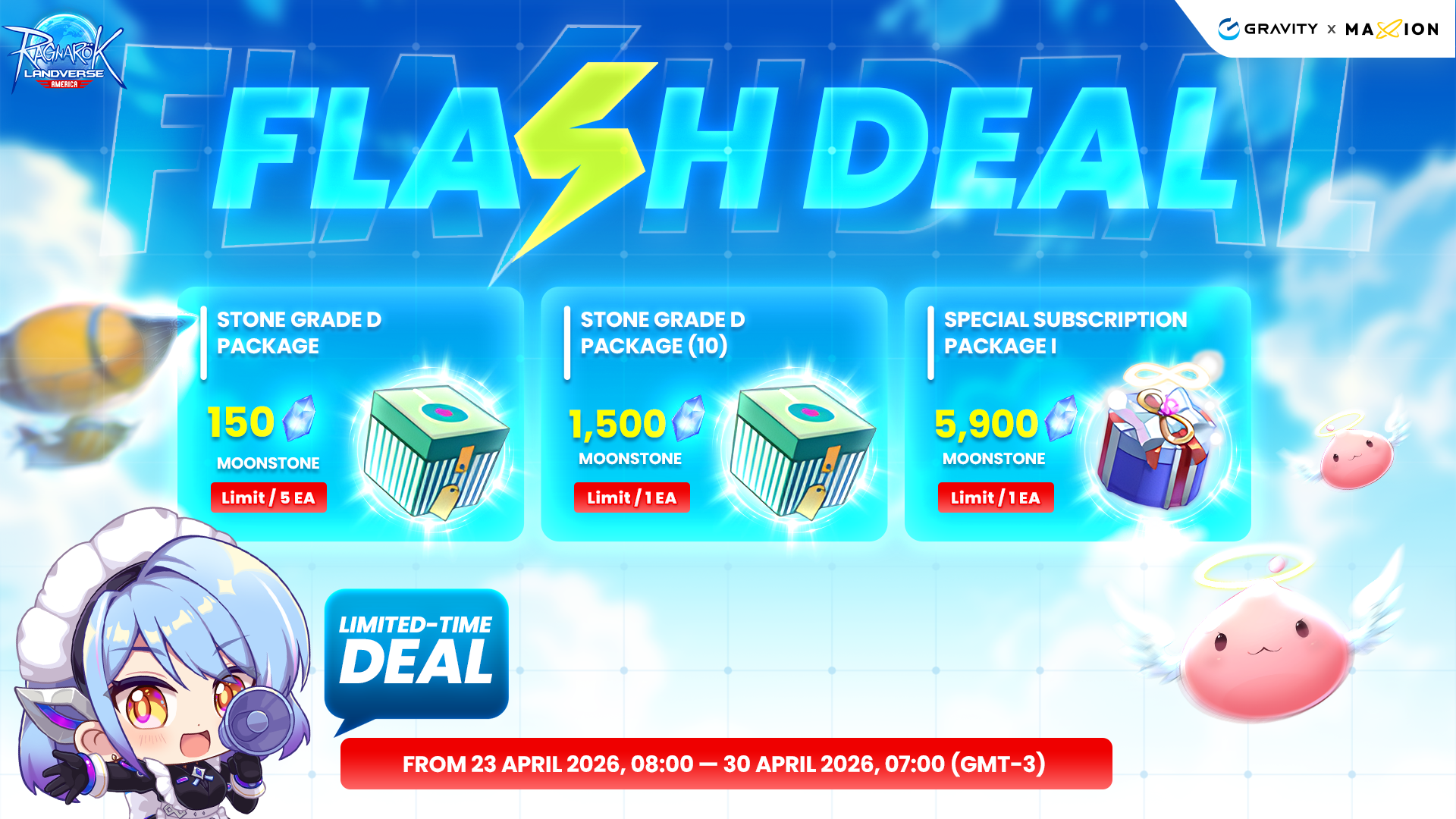 Ragnarok Online Landverse America : Flash Deal 14